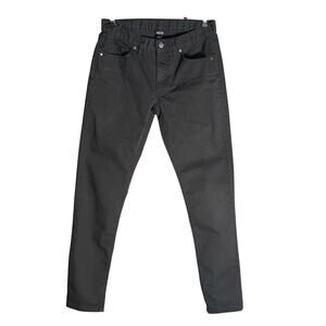 Patagonia Sz 6 Women's Pinyon Pines Pants Organic Cotton Black Slim Fit 29x31